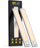 Under Cabinet Lights, 40 Led Rechargeable Battery Operated Motion Sensor... - $664.31 MXN