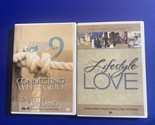 Kenneth Copeland Dvd Lot Of 2- A Lifestyle of Love &amp; Connecting With God - £17.38 GBP