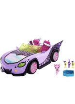 Monster High Toy Car Ghoul Mobile with Pet and Cooler Accessories Convertible - £27.99 GBP