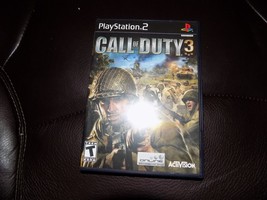 Call of Duty 3 (Sony PlayStation 2, 2006) EUC - £17.84 GBP