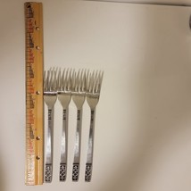 Set Of 4 Imperial International IIC Stainless CORTINA Japan Dinner Forks... - $449.10 MXN