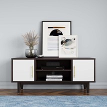 The Cappuccino White 43&quot; Modway Daxton Mid-Century Tv Stand. - $126.92