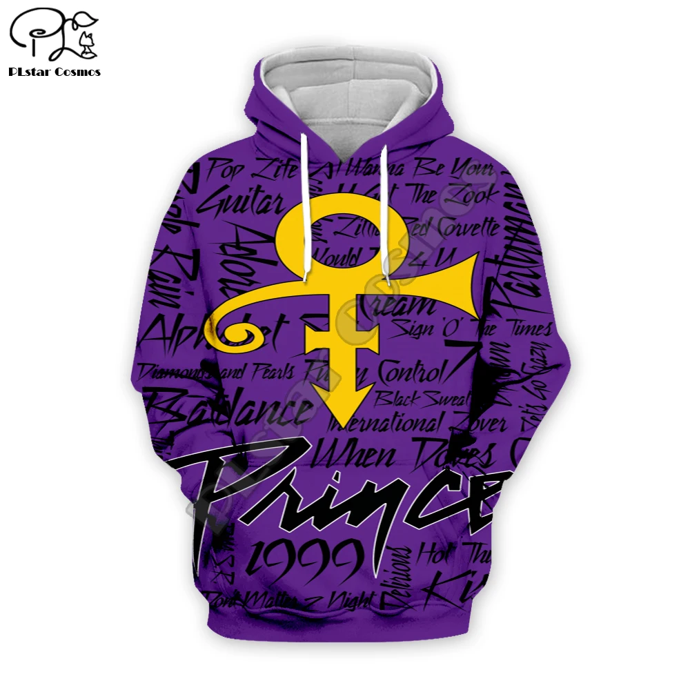 PL Cosmos Popular Singer Prince Rogers Nelson Purple Men/Women 3Dprint Hip Hop H - £104.97 GBP