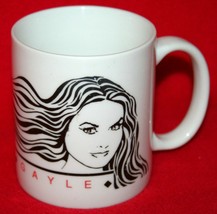 Vintage CRYSTAL GAYLE Porecelain COFFEE / TEA MUG CUP  - $24.74
