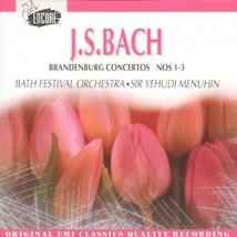 Brandenburg Concerti 1-3 [Audio CD] Bach; Menuhin and Bayreuth Festival Orchestr - £4.70 GBP