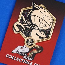 Persona 5 Royal Mona Morgana All-Out Attack Golden Enamel Pin Figure - £11.72 GBP