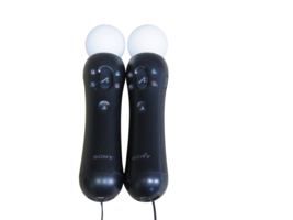Sony PlayStation Move Motion Controller - Black (CECH-ZCM1U) Pair Set of 2 - $366.59 MXN