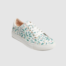 Jack Rogers Women Lace Up Casual Sneakers Rory Daisy US 8M White Daisy Floral - £38.36 GBP