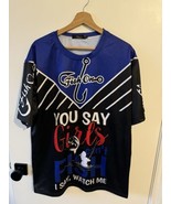Donna XL Pesce Su &quot; You Say Ragazze Can&#39;T Pesce, i Say, Orologio Mi &quot; T-... - $50.84 CAD