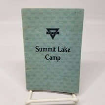 YWCA Summit Lake Camp Songbook 1920s Personalized Poetry - £15.69 GBP