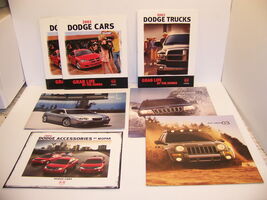 2003 DODGE TRUCKS RAM CARS CHRYSLER 300M JEEP ACCESSORIES SALES BROCHURE... - $667.30 MXN