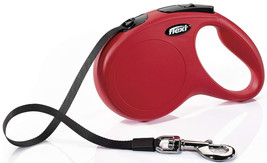 Flexi Classic Red Retractable Dog Leash Medium - 16&#39; long - £37.77 GBP