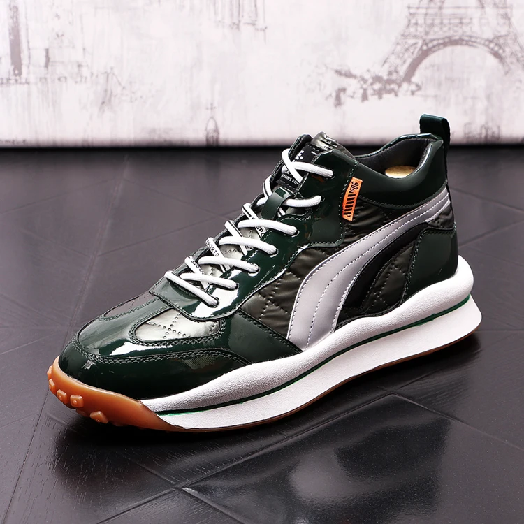 Autumn New  Men  Web Celebrity Hip Hop Skated Shoes Casual Flats Trainers Ankle  - £212.35 GBP