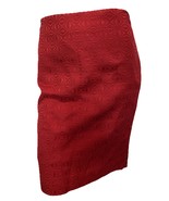 The Limited Red Lined Pencil Skirt Size 2 - $24.69