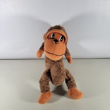 Lil Lewis Travel Neck Pillow Plush Kids Explorers Brown Monkey - $10.29