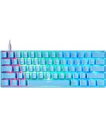 For Pc/Mac Gamers, The Hk Gaming Gk61S Mechanical Gaming Keyboard Featur... - €39,48 EUR