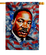 Martin Luther King MLK Gifts Patio Decor Outdoor Decoration Garden Tapes... - £29.11 GBP