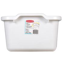 Antimicrobial Plastic Dish Pan White - £38.53 GBP