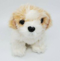 10&quot; TY Classic Squirt Dog Spaniel Tan White 2004 Plush Beanbag Stuffed T... - $12.99