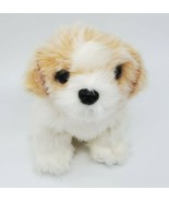 10&quot; TY Classic Squirt Dog Spaniel Tan White 2004 Plush Beanbag Stuffed T... - £9.71 GBP