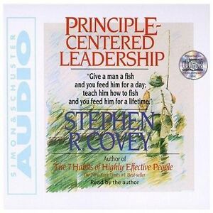 Principle-Centered Leadership by Stephen R. Covey (2000, Compact Disc, A... - $4.47