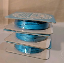 Ribbon to Bead Attached Wire Needle Blue 3/8&quot; x 3 Yds - £6.99 GBP