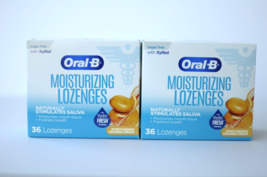 Oral-B Moisturizing Lozenges Sugar Free Xylitol Orange Cream 36 Ct Each ... - $29.99