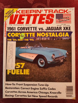 KEEPIN TRACK of Vettes Corvette Magazine July 1990 Cascade Green 1957 Fuelie - $14.40