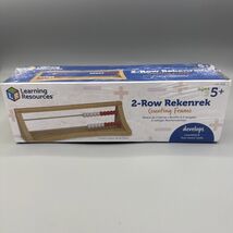 2-Row Rekenrek Counting Frame, Early Math Skills, Addition/Subtraction, ... - $215.23 MXN