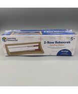 2-Row Rekenrek Counting Frame, Early Math Skills, Addition/Subtraction, ... - €10,19 EUR