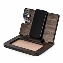Bey Berk Wooden Valet and Phone Charging Station - £39.46 GBP