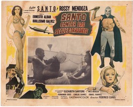 *Santo Contra Los Secuestradores (1973) Undercover Policeman Brainwashed #5 - £39.28 GBP