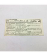 Key to Aviation Weather Reports Codes May 1970 Washington D.C. 4 x 8.75 ... - $19.79