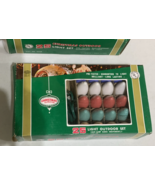 3- Vintage Pennant Outdoor C-9 String Lights 25 Light Multicolor Set - $1,111.97 MXN