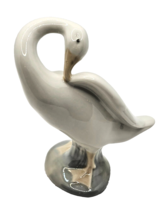 Lladro Preening White &quot;Little Duck&quot; Goose Figurine #4553 - £15.57 GBP