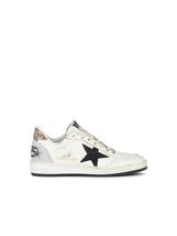 Golden Goose &#39;ball Star&#39; White Leather Sneakers - £299.96 GBP