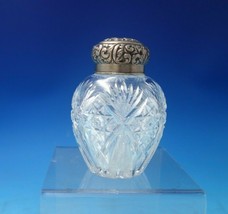 S. Cottle Co. Sterling Silver Tea Caddy with Cut Crystal #3 4 3/4&quot; x 3&quot; (#5596) - £208.19 GBP