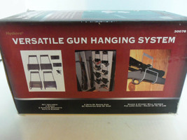 NEW Hyskore Versatile Gun Hanging System Long Gun Handgun Gun Storage Rack Gray - £23.77 GBP