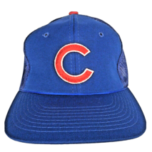 Chicago Cubs Baseball Hat Cap Vintage 80s Snapback Plain Logo Sports Specialties - £29.26 GBP