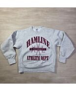 Vintage Hamline University Athletic Dept Sweatshirt Mens Size Medium Grey - $47.02