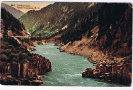 British Columbia Postcard CPR Canadian Pacific Railway Hells Gate Fraser Canyon - £7.75 GBP