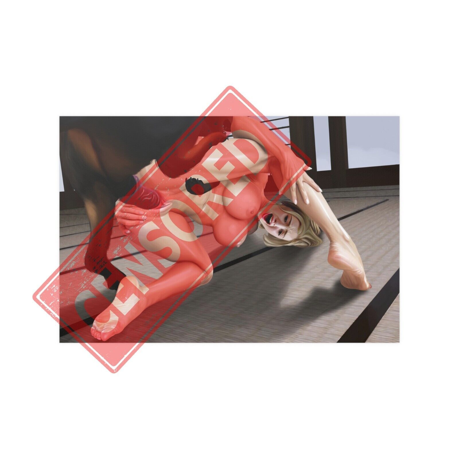 Erotic H Poster: Tory's Training (4 Versions)