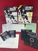 Wayne Gretzky Hockey 2 PC Game Bethesda Softworks VTG 1990 3.5 &amp; 5.25 Discs CIB - £27.17 GBP