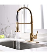 Brushed Nickel Kitchen Faucet with Pull-Down Sprayer - $131.99