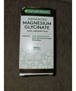 Nature&#39;s Bounty•Advanced Magnesium Glycinate 90 Capsules(AA23) - £12.54 GBP