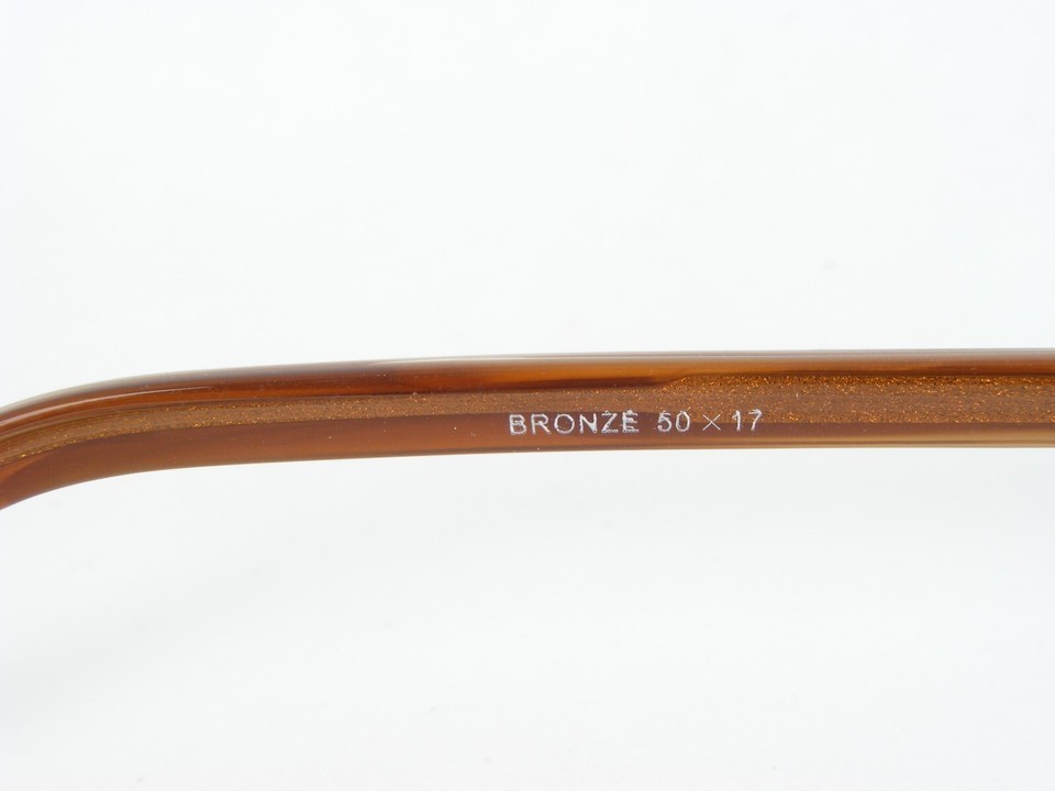 AUGENOPTIK SCHAEDEL FREEWAY FLEX COLLECTION 196 BRONZE RARE EYEGLASSES 50-17-140 Item image 8
