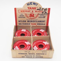 Vintage Wright Mcgill Déboitez Fly Meneurs En Magasin Affichage Boite Cache - $140.51