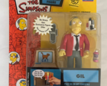 Gil The Salesman The Simpsons WOS World Of Springfield Figure Complete P... - £10.97 GBP