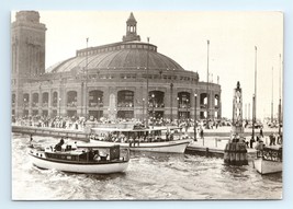 1916 Municipal Pier Navy Lake Michigan Chicago IL Postcard - $110.90 MXN