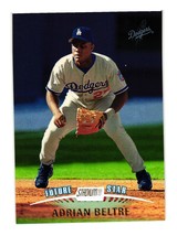 1999 Stadium Club #162 Adrian Beltre Los Angeles Dodgers - £1.25 GBP